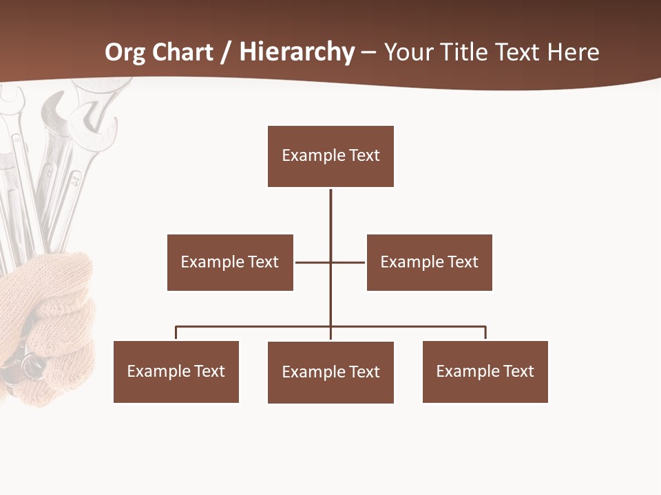 Equipment Spanner Service PowerPoint Template