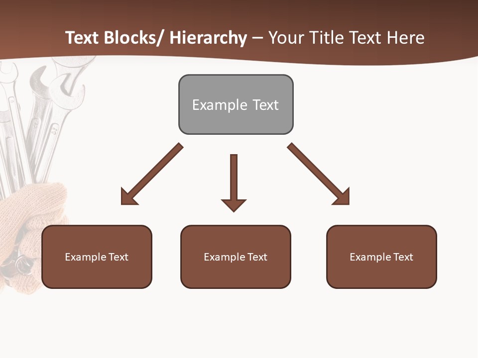 Equipment Spanner Service PowerPoint Template