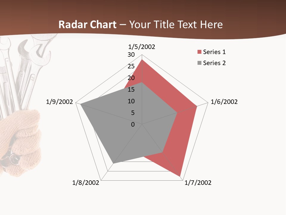 Equipment Spanner Service PowerPoint Template