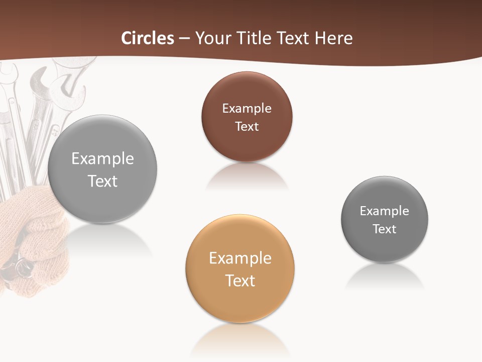 Equipment Spanner Service PowerPoint Template