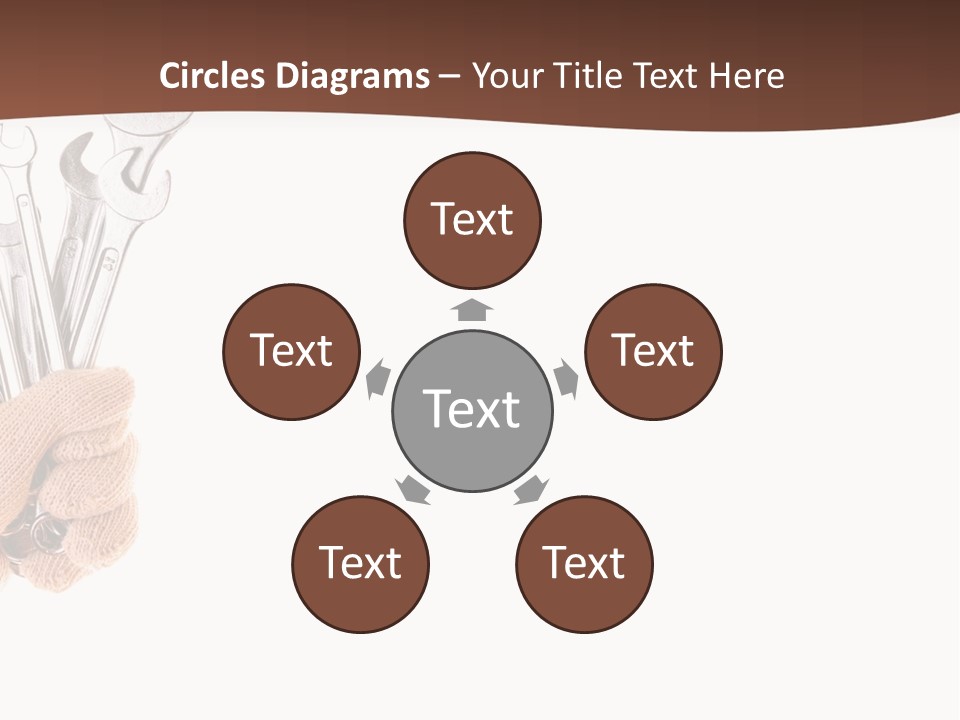 Equipment Spanner Service PowerPoint Template