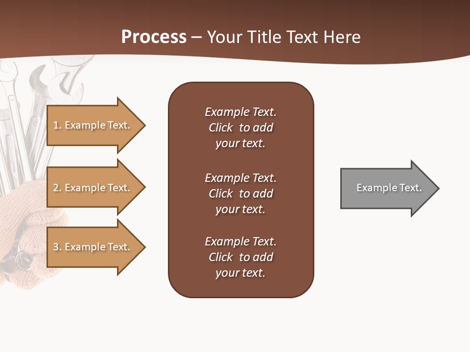 Equipment Spanner Service PowerPoint Template