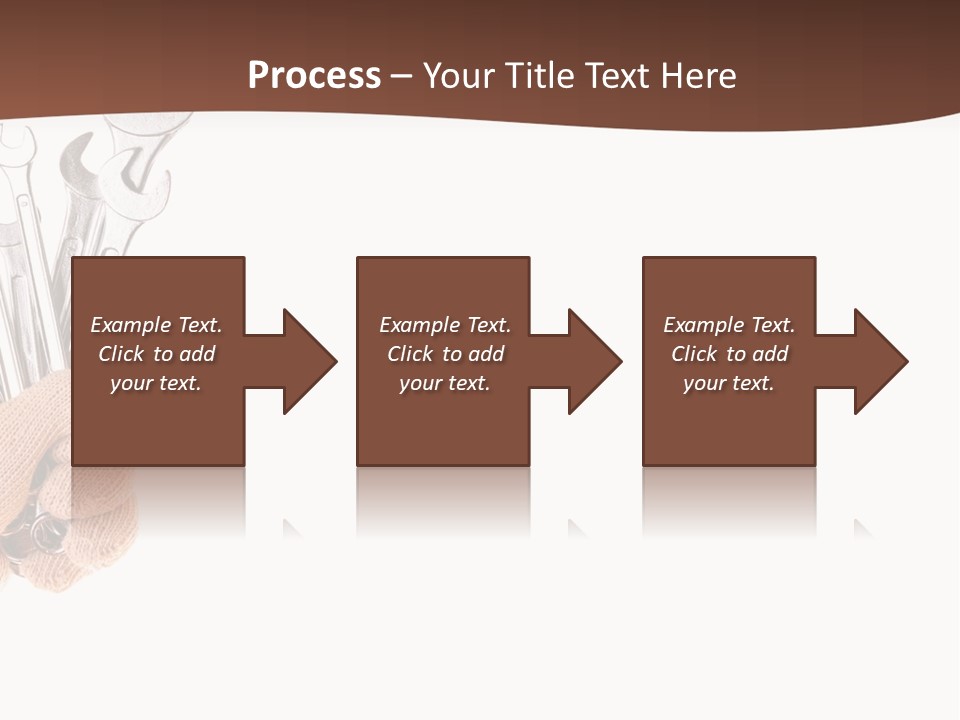 Equipment Spanner Service PowerPoint Template
