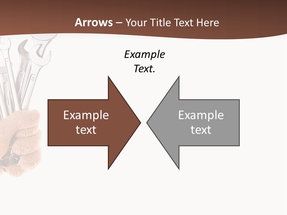 Equipment Spanner Service PowerPoint Template