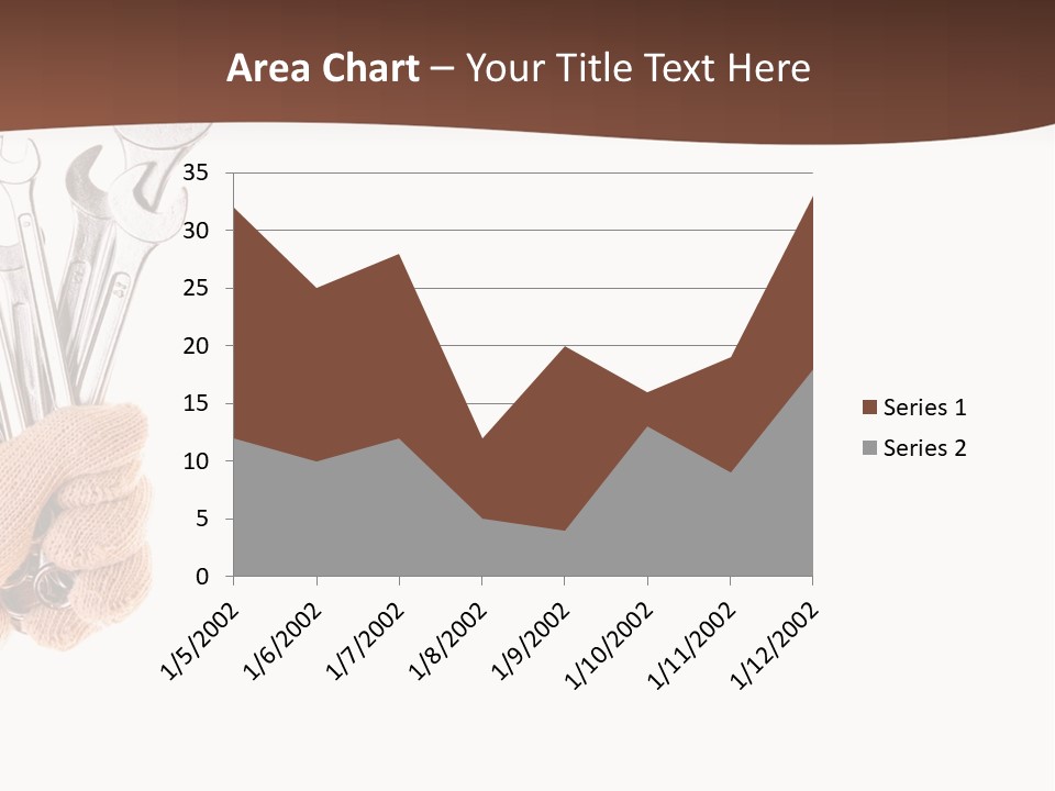 Equipment Spanner Service PowerPoint Template
