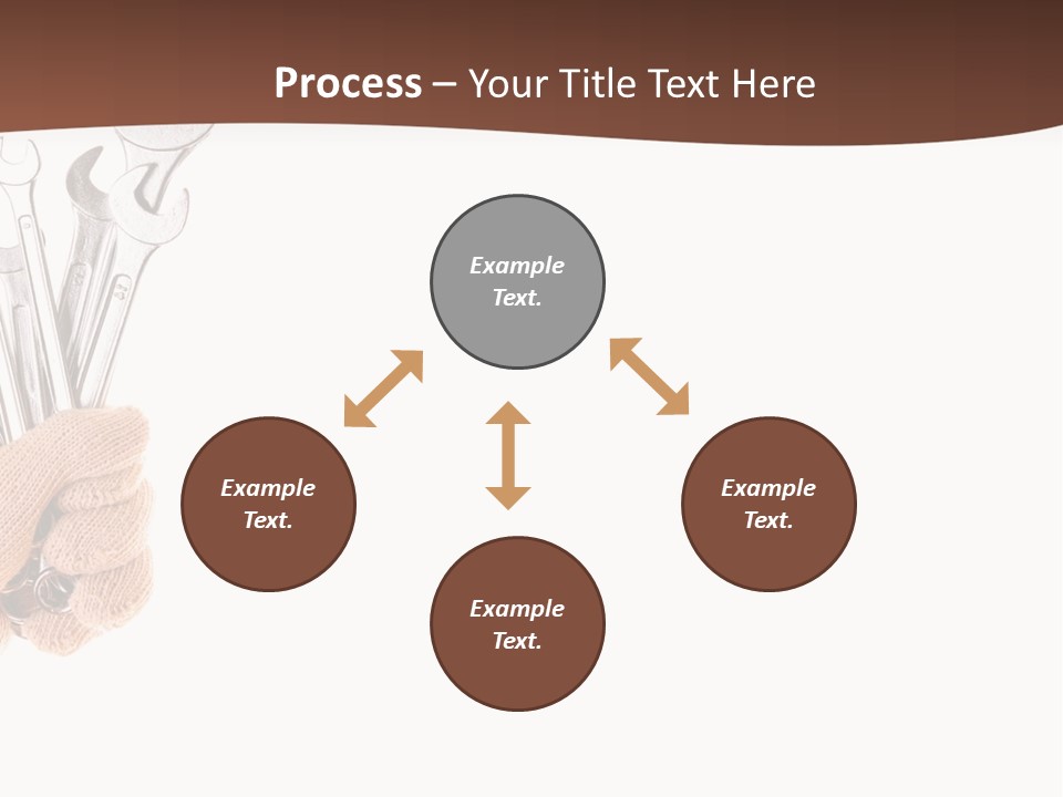 Equipment Spanner Service PowerPoint Template