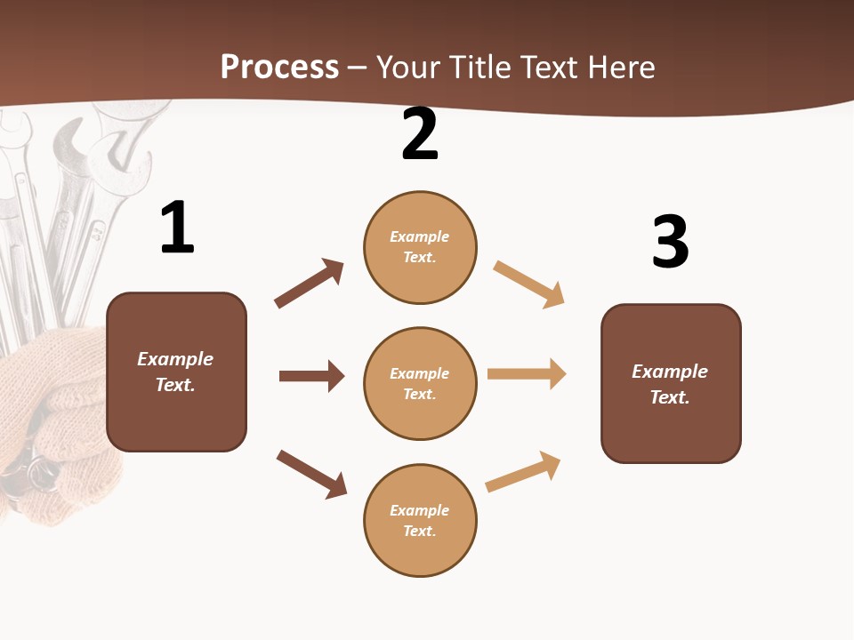 Equipment Spanner Service PowerPoint Template