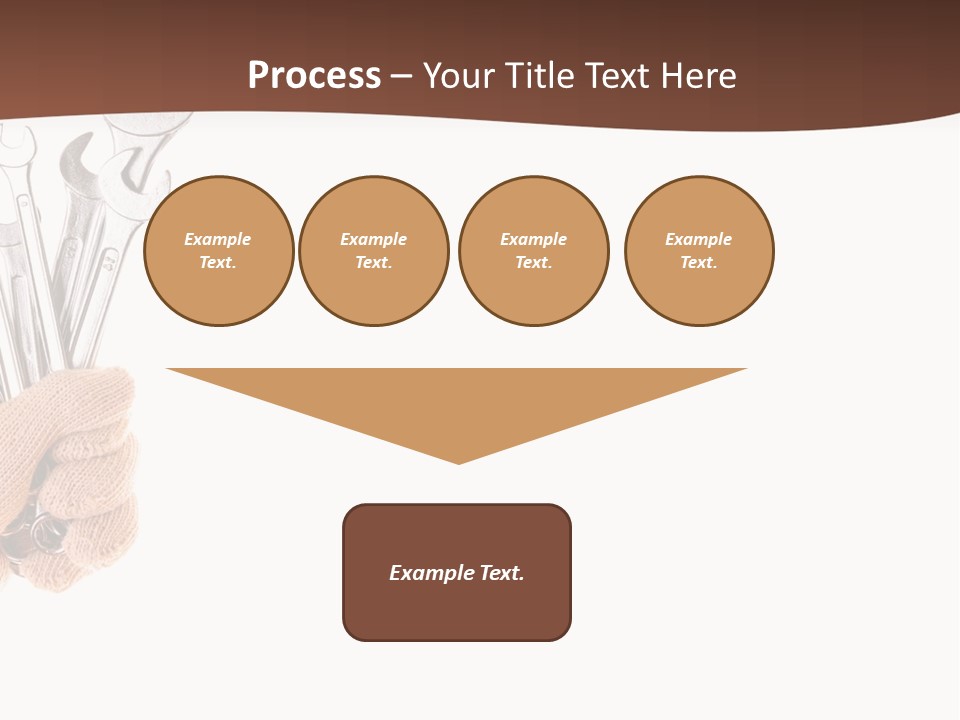 Equipment Spanner Service PowerPoint Template