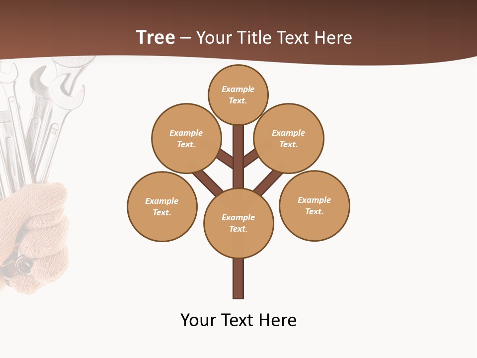 Equipment Spanner Service PowerPoint Template