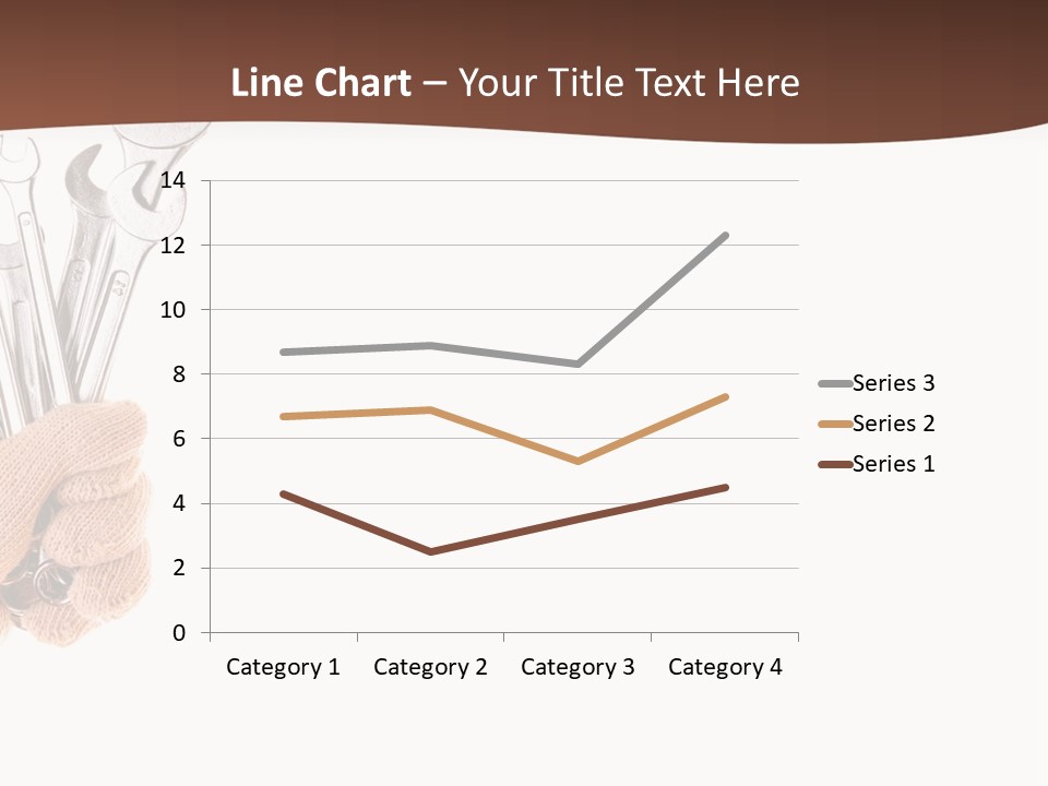 Equipment Spanner Service PowerPoint Template