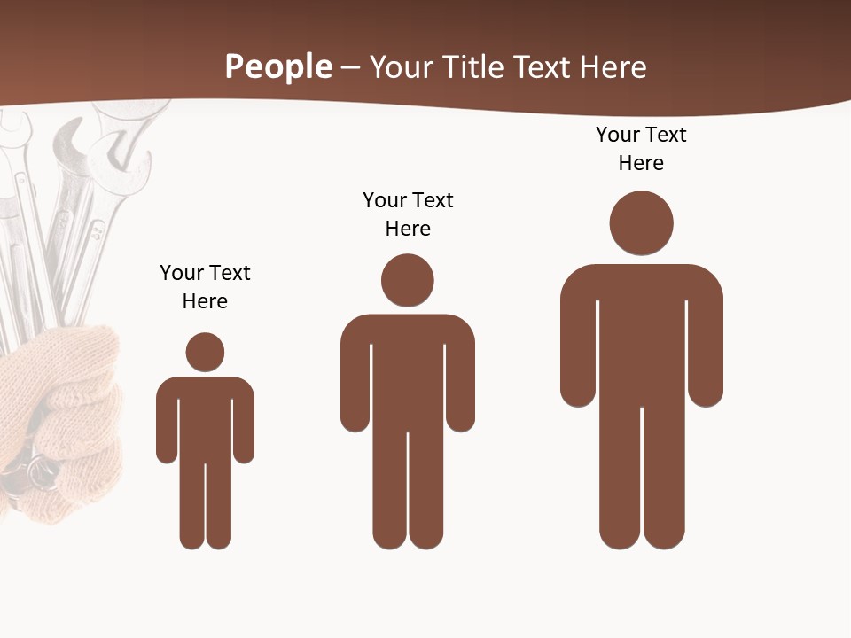 Equipment Spanner Service PowerPoint Template