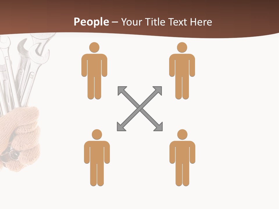 Equipment Spanner Service PowerPoint Template