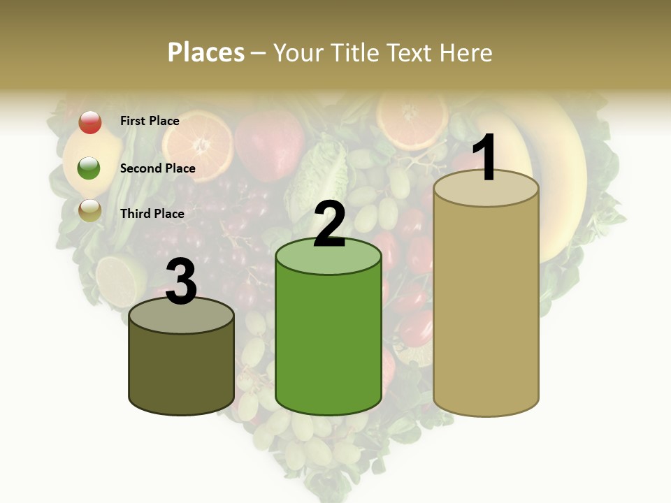 Fruits Love Paprika PowerPoint Template