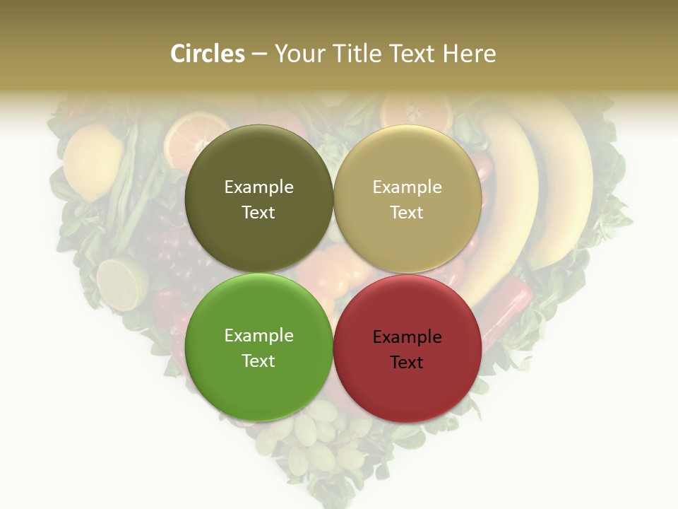 Fruits Love Paprika PowerPoint Template