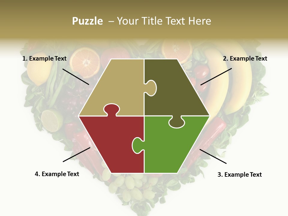 Fruits Love Paprika PowerPoint Template