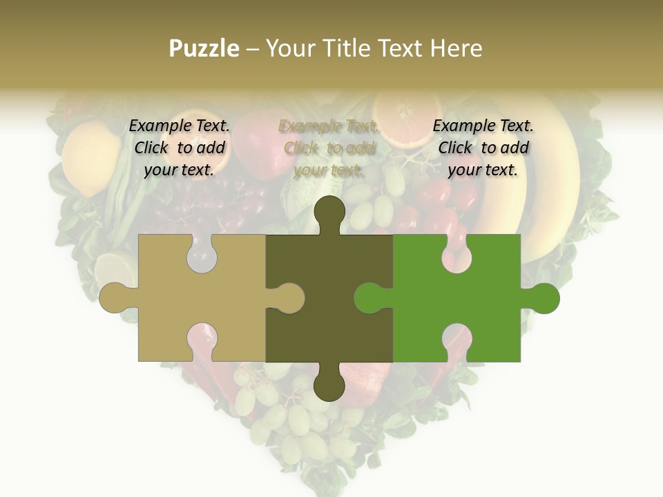 Fruits Love Paprika PowerPoint Template