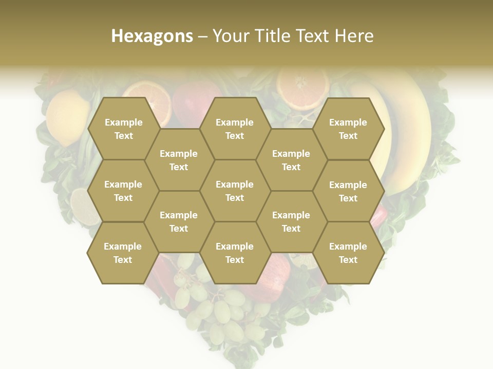 Fruits Love Paprika PowerPoint Template