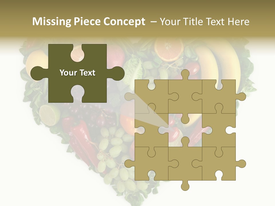 Fruits Love Paprika PowerPoint Template