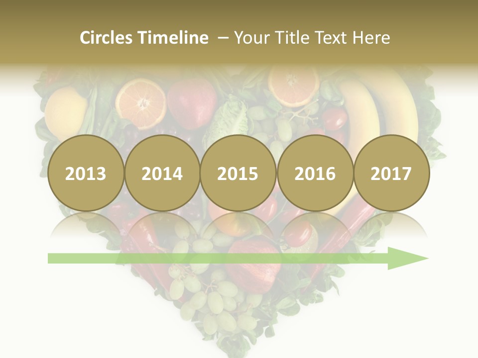 Fruits Love Paprika PowerPoint Template