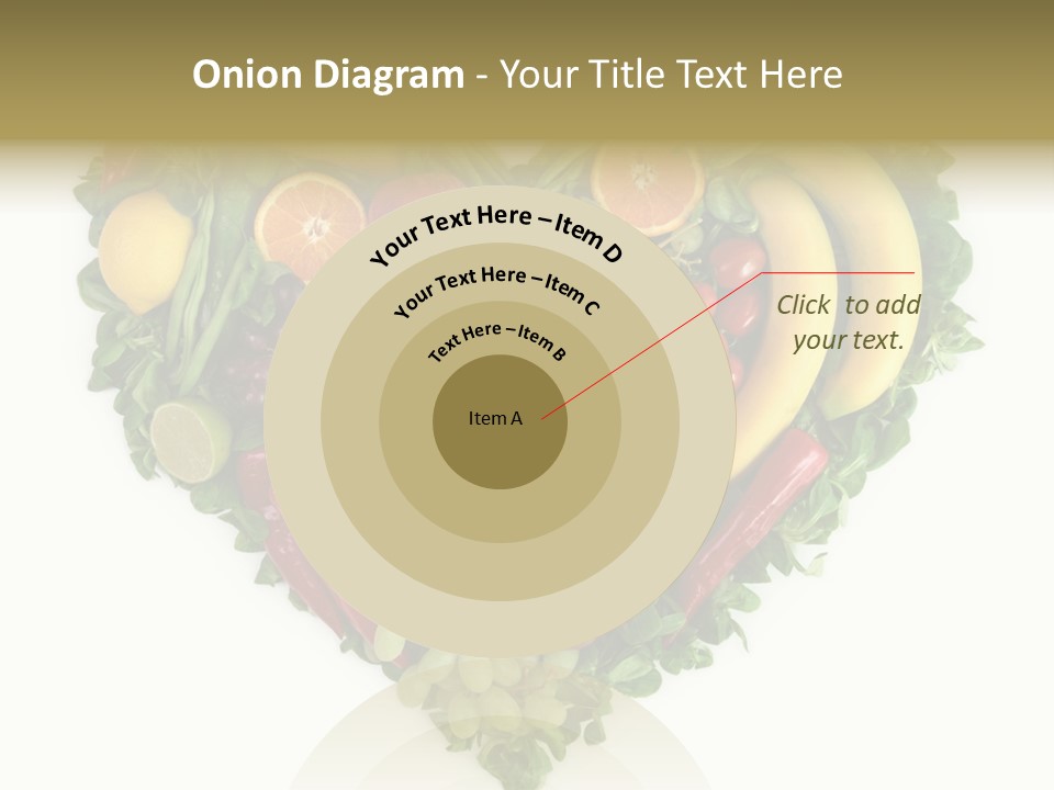 Fruits Love Paprika PowerPoint Template