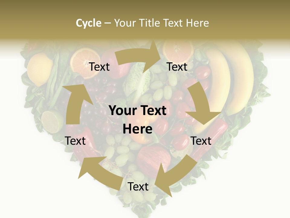 Fruits Love Paprika PowerPoint Template