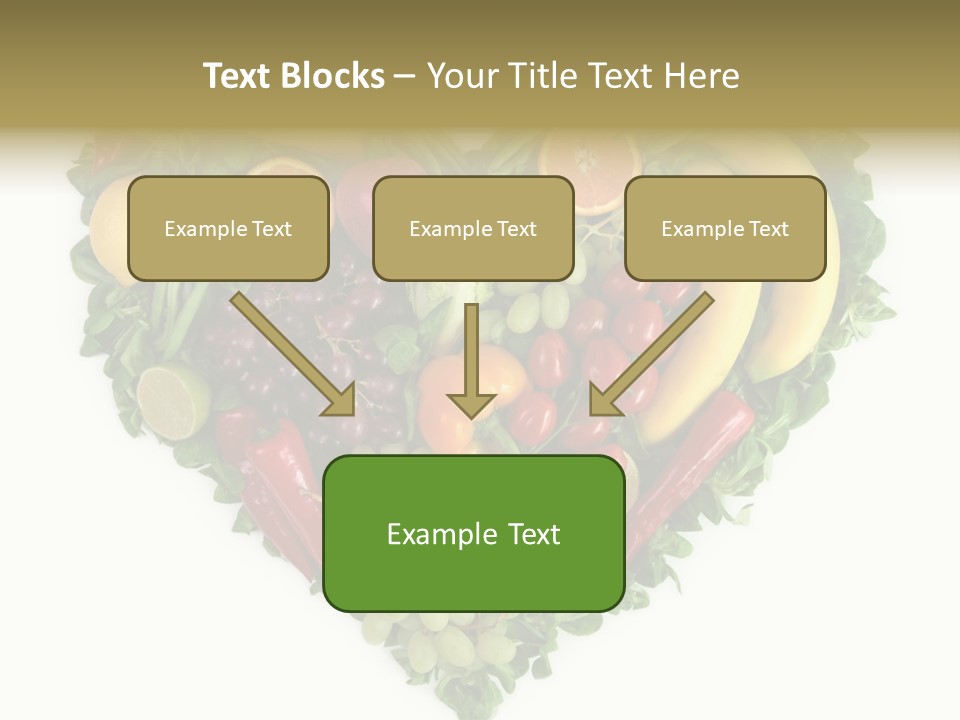 Fruits Love Paprika PowerPoint Template