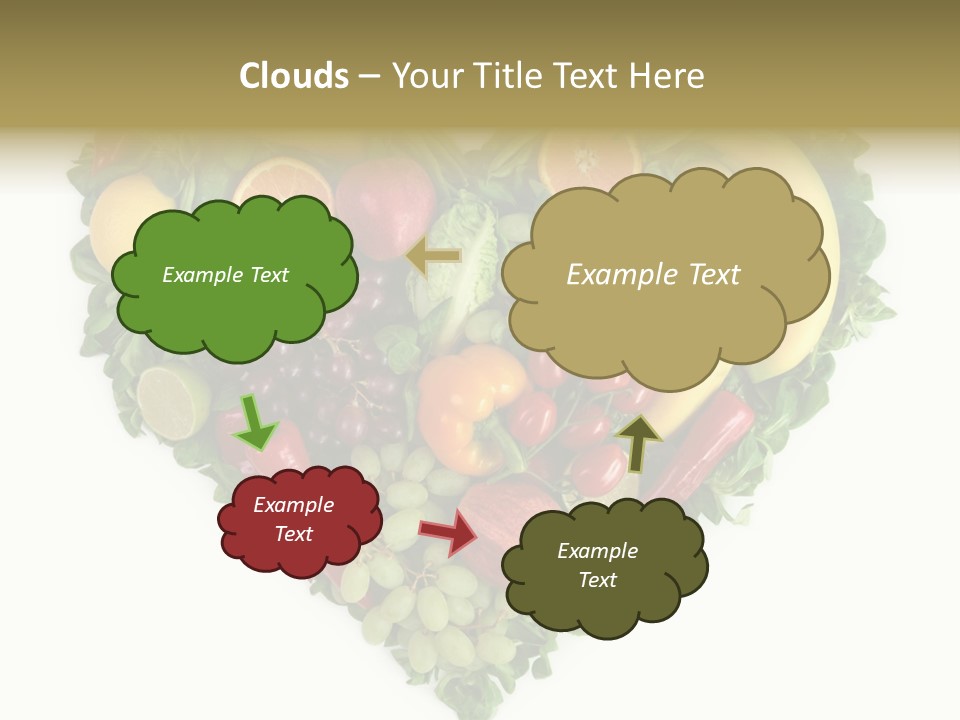 Fruits Love Paprika PowerPoint Template