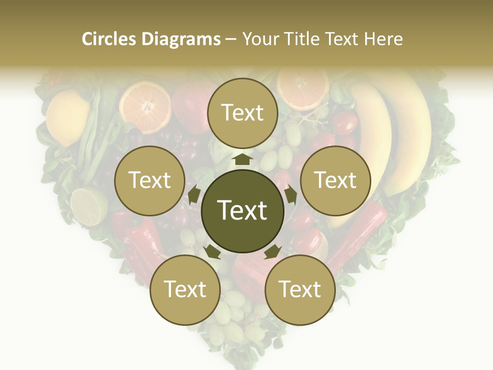 Fruits Love Paprika PowerPoint Template