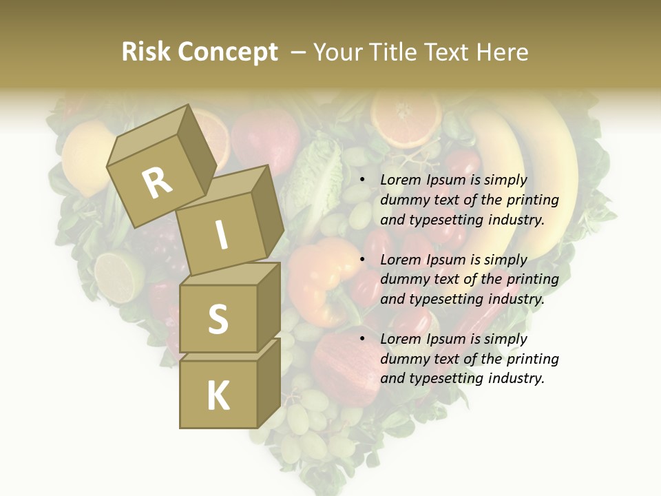 Fruits Love Paprika PowerPoint Template