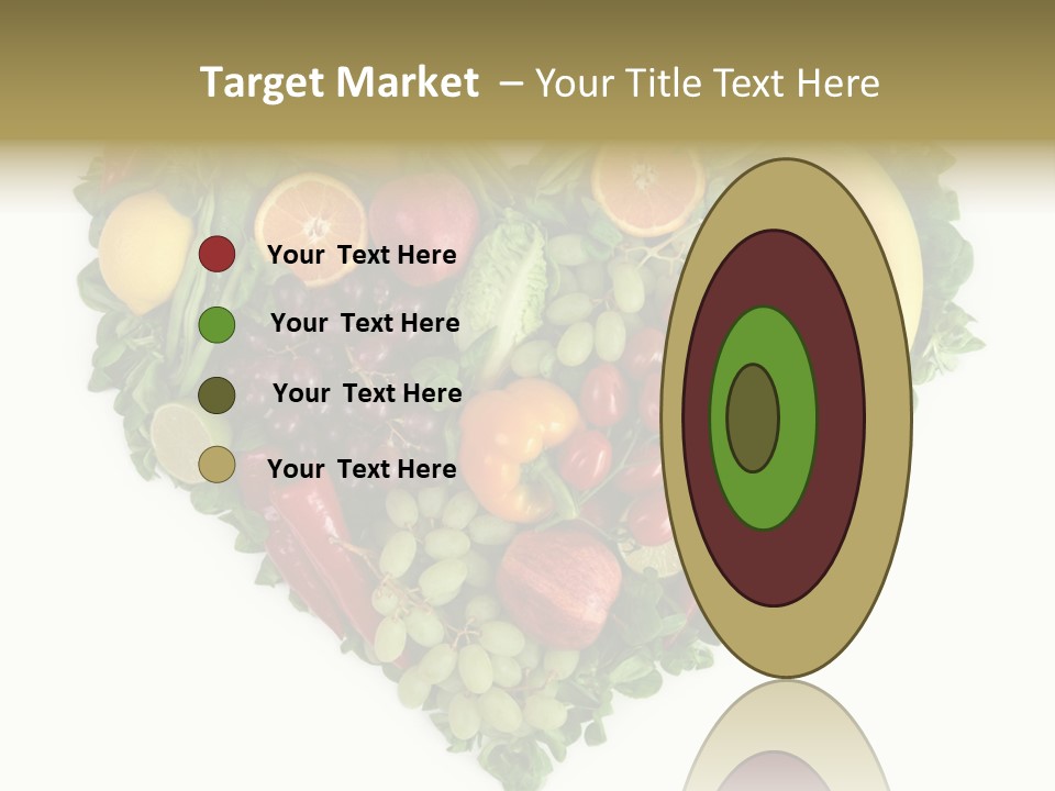 Fruits Love Paprika PowerPoint Template