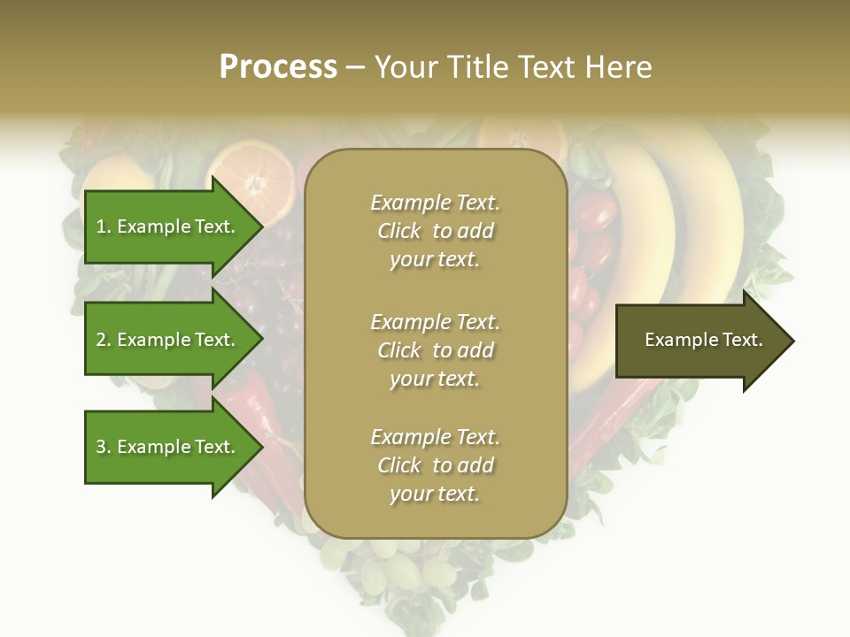 Fruits Love Paprika PowerPoint Template