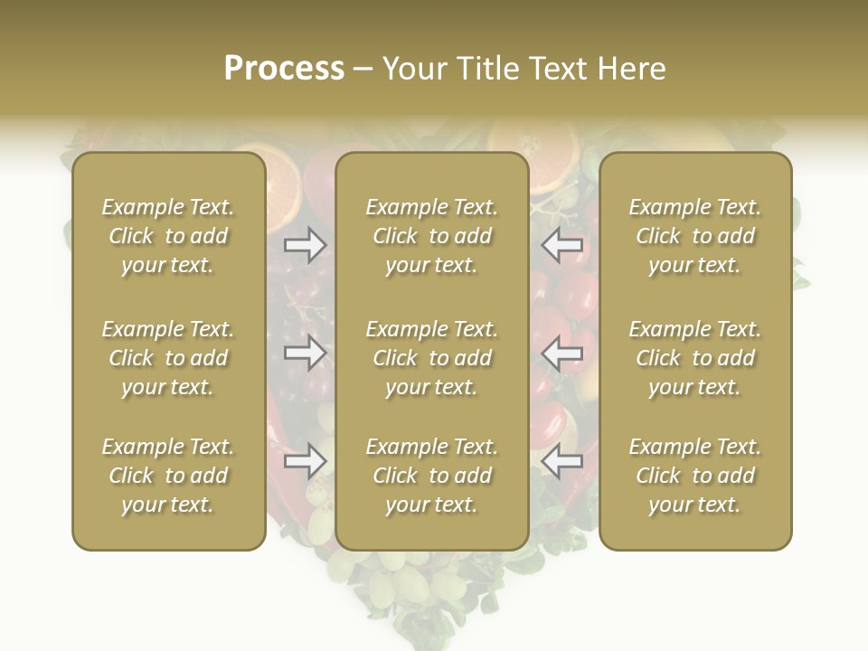 Fruits Love Paprika PowerPoint Template