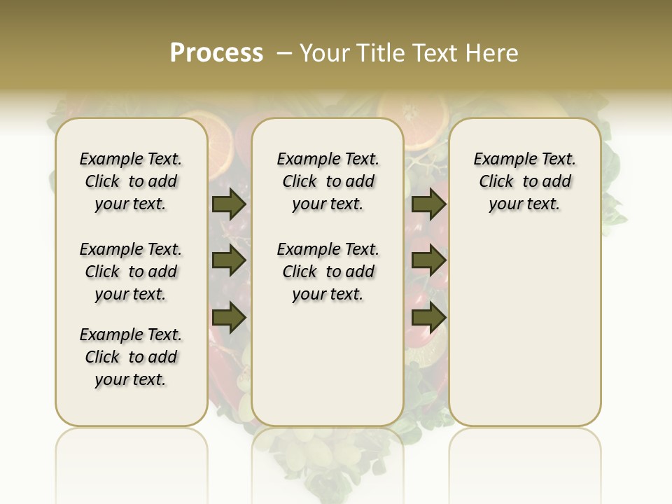Fruits Love Paprika PowerPoint Template