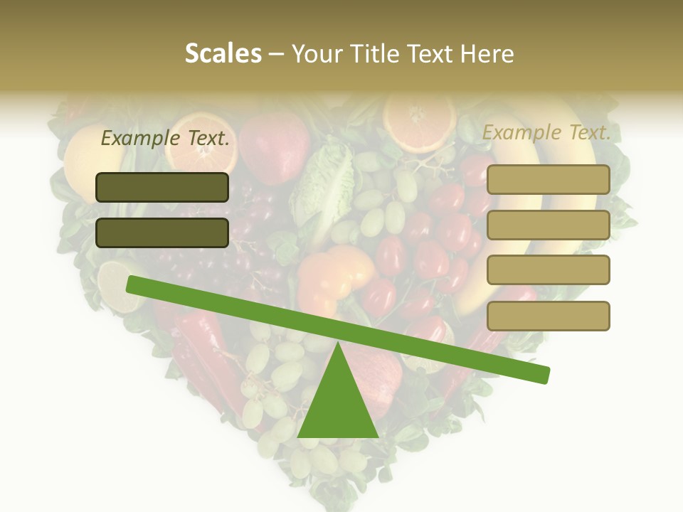 Fruits Love Paprika PowerPoint Template