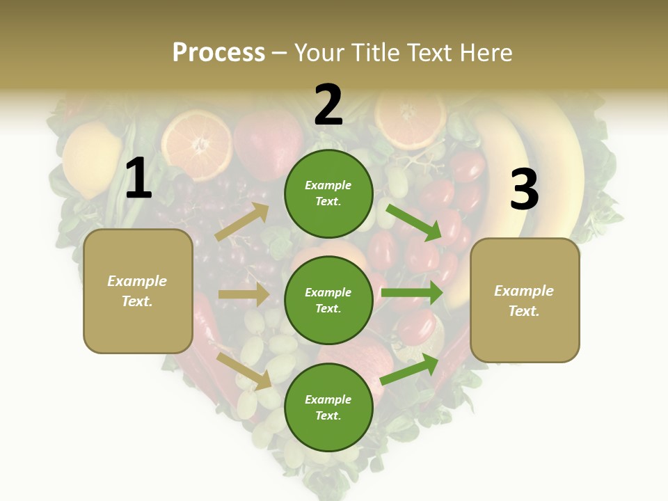 Fruits Love Paprika PowerPoint Template