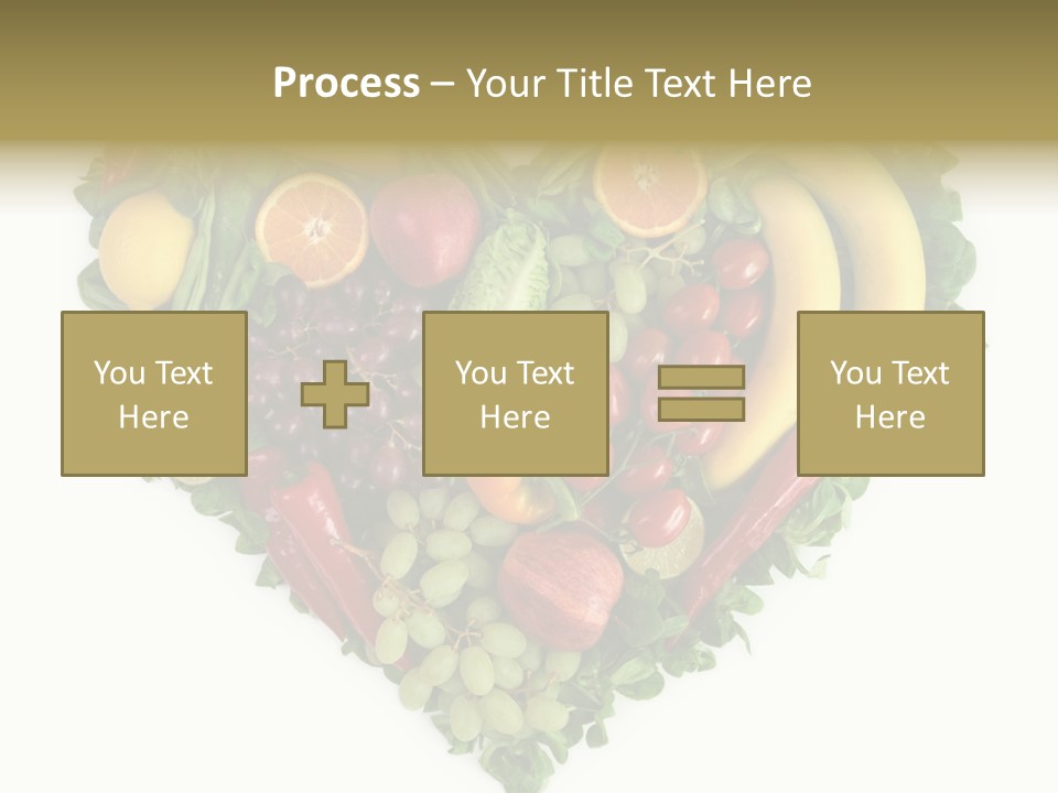 Fruits Love Paprika PowerPoint Template