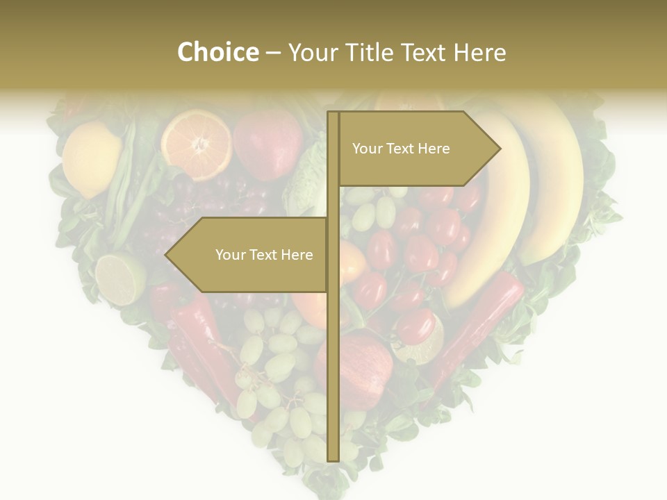 Fruits Love Paprika PowerPoint Template