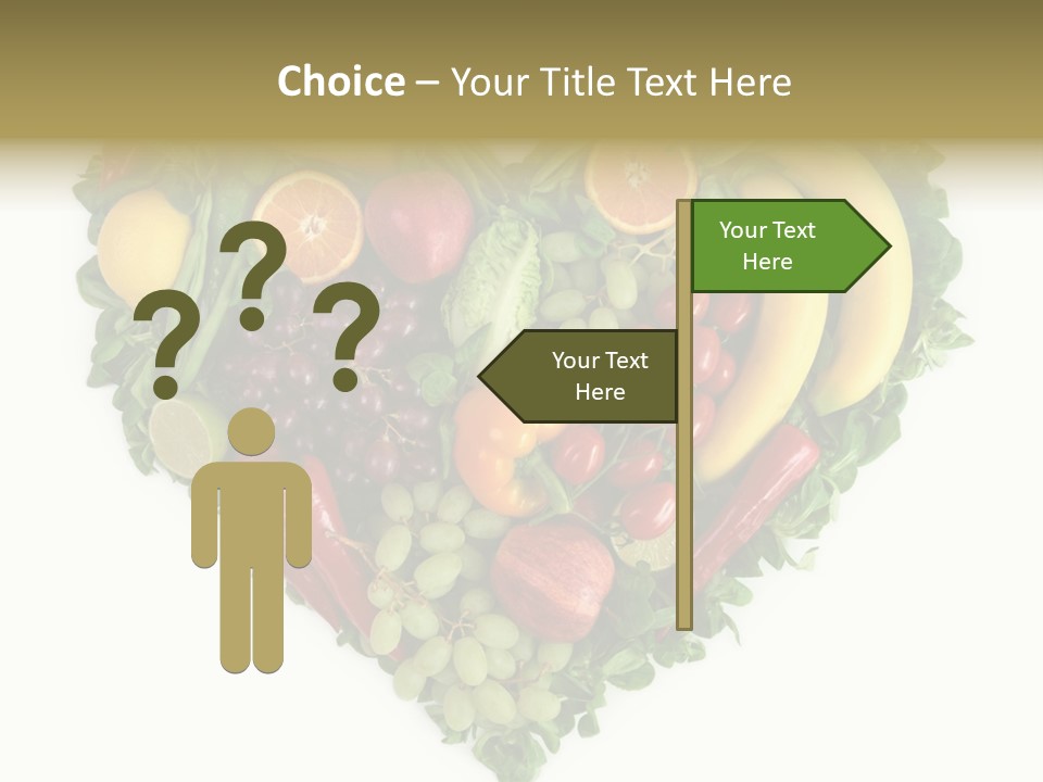 Fruits Love Paprika PowerPoint Template