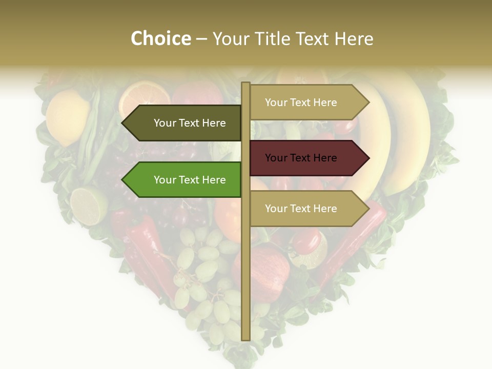 Fruits Love Paprika PowerPoint Template