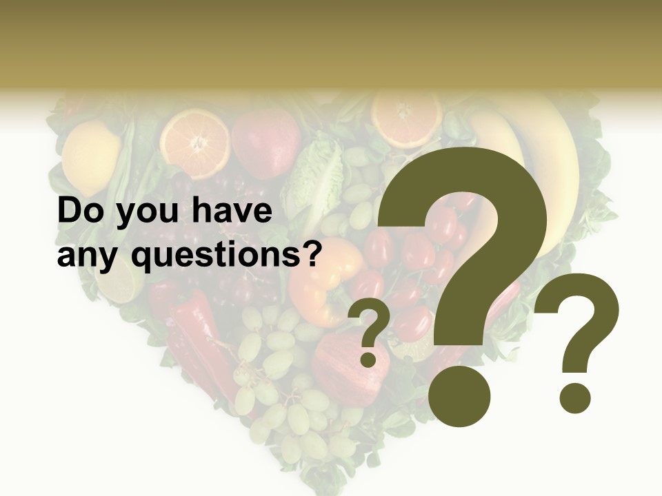 Fruits Love Paprika PowerPoint Template