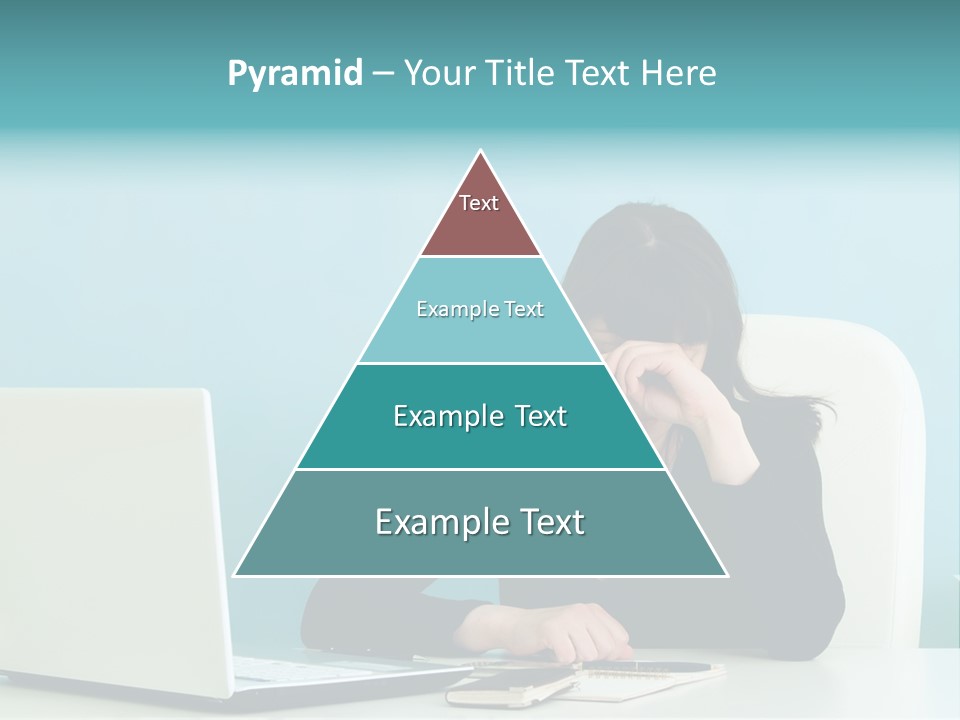 Computer Beautiful Office PowerPoint Template