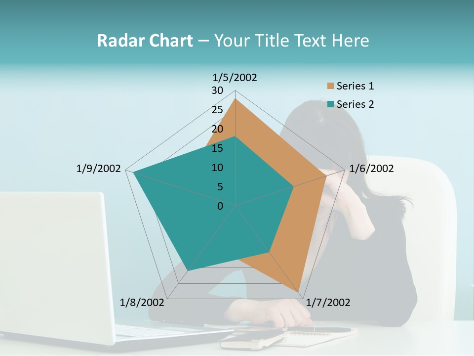 Computer Beautiful Office PowerPoint Template