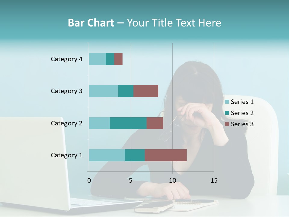 Computer Beautiful Office PowerPoint Template