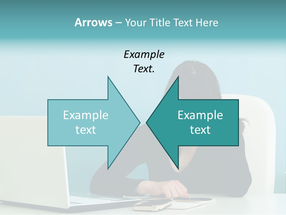 Computer Beautiful Office PowerPoint Template
