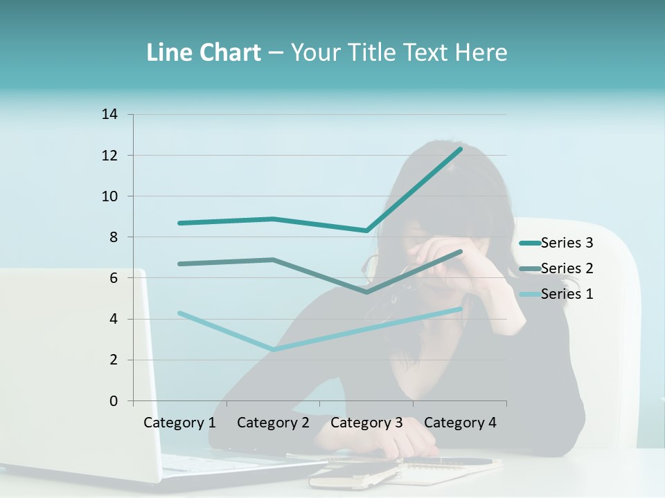 Computer Beautiful Office PowerPoint Template