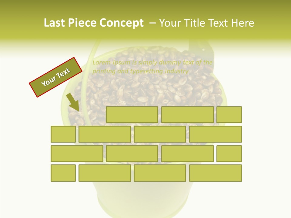 Background Birdfood White PowerPoint Template