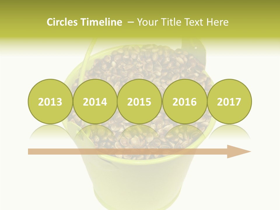 Background Birdfood White PowerPoint Template