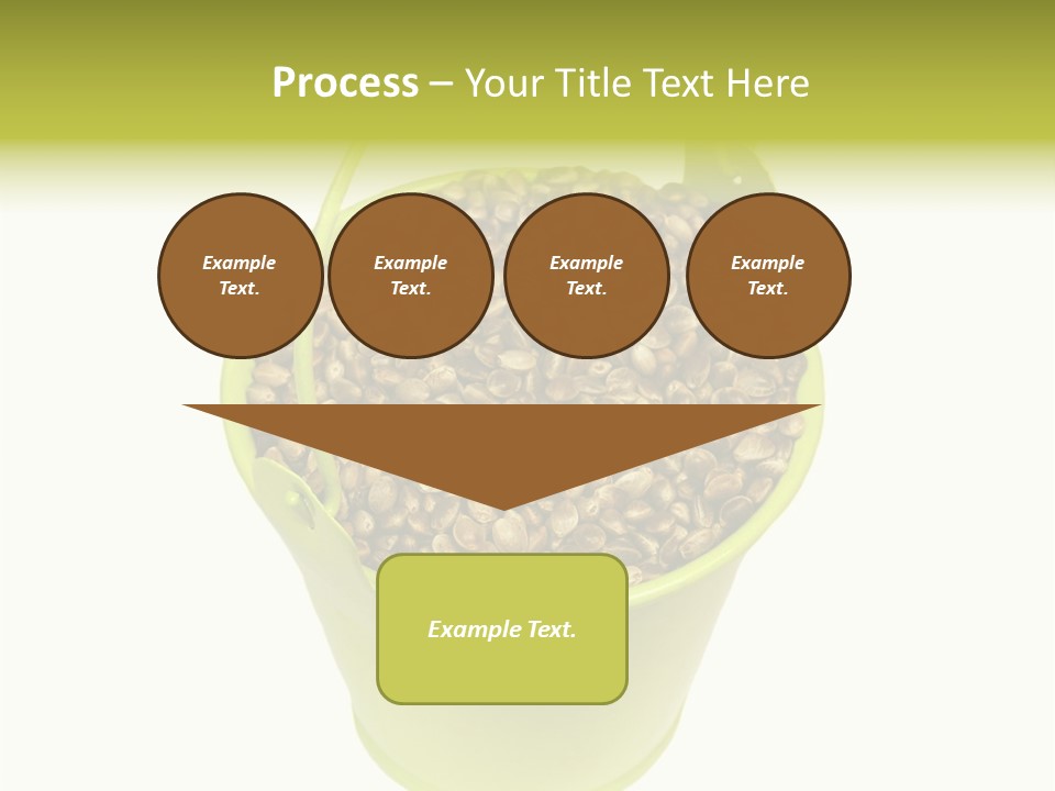 Background Birdfood White PowerPoint Template