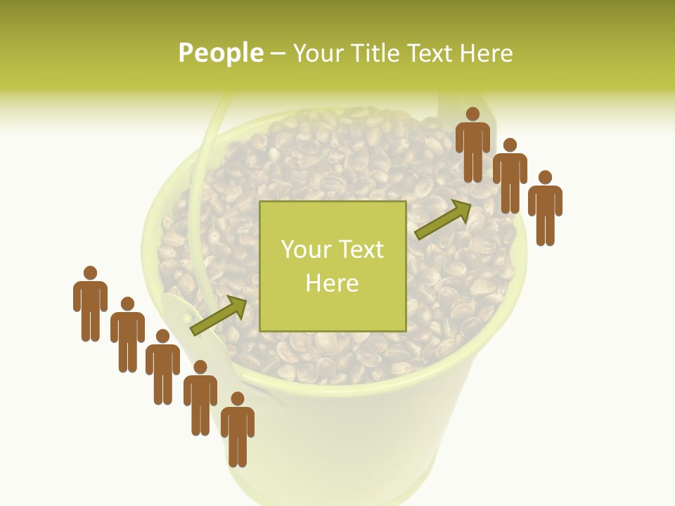 Background Birdfood White PowerPoint Template