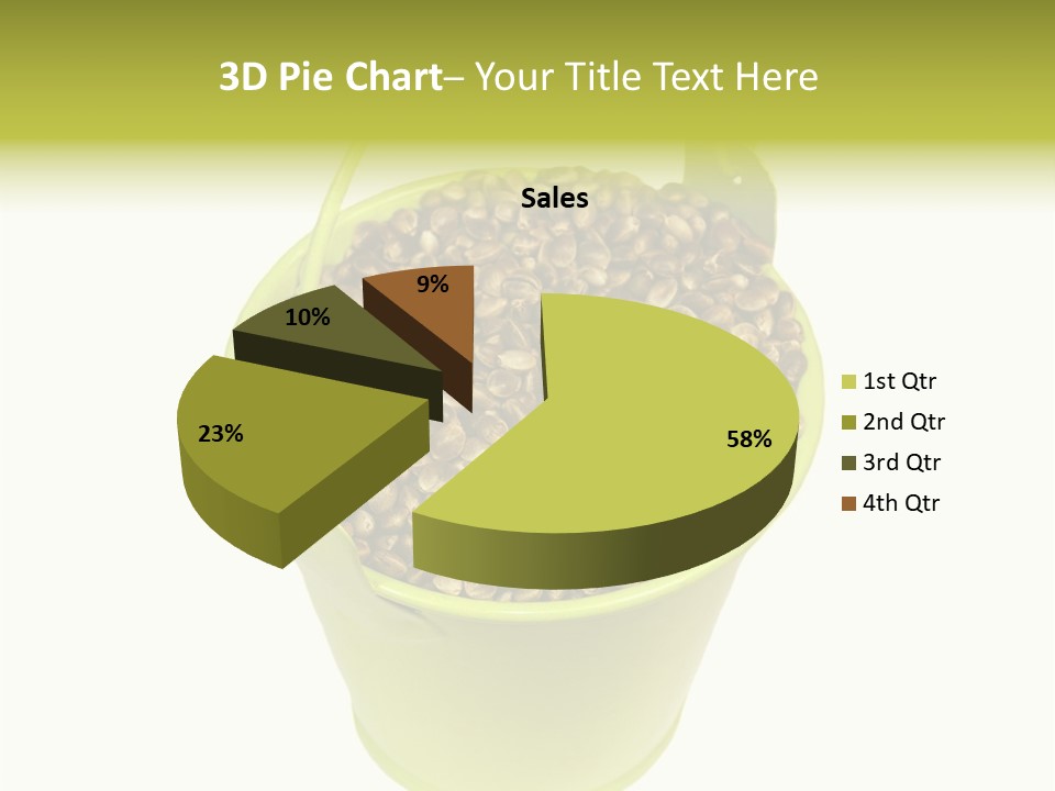 Background Birdfood White PowerPoint Template